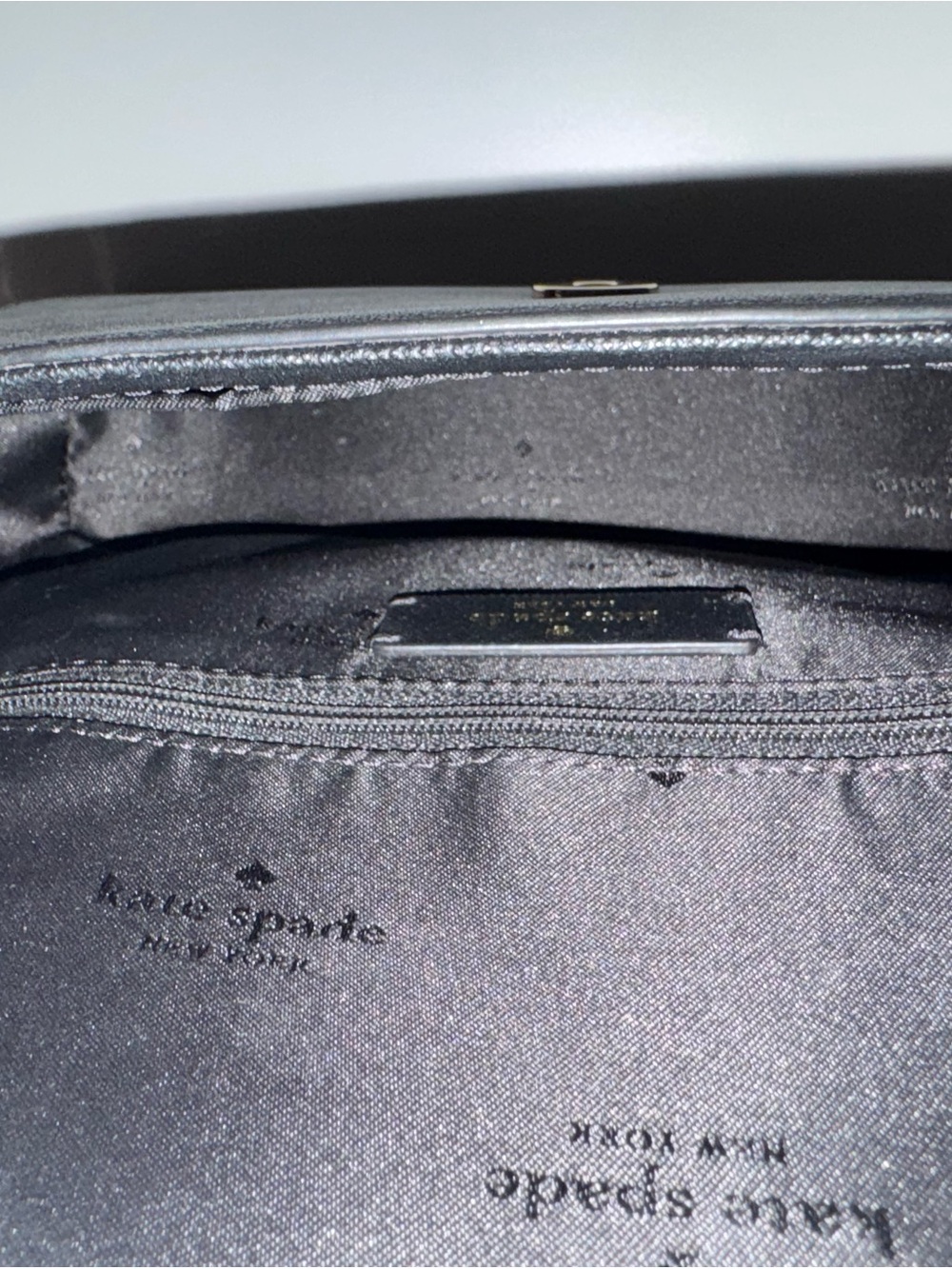 Black Saffiano Leather Crossbody Bag Kate Spade New York - NEW w/ Tag - Picture 6 of 8